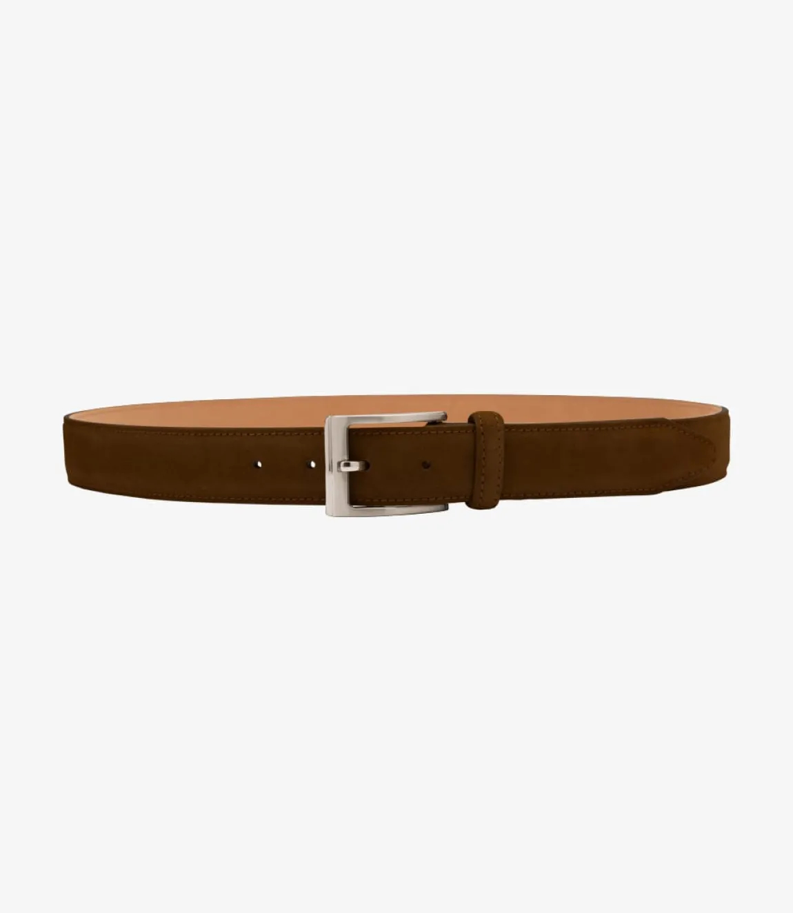 Loake Casual Belts*William Belt Brown Suede