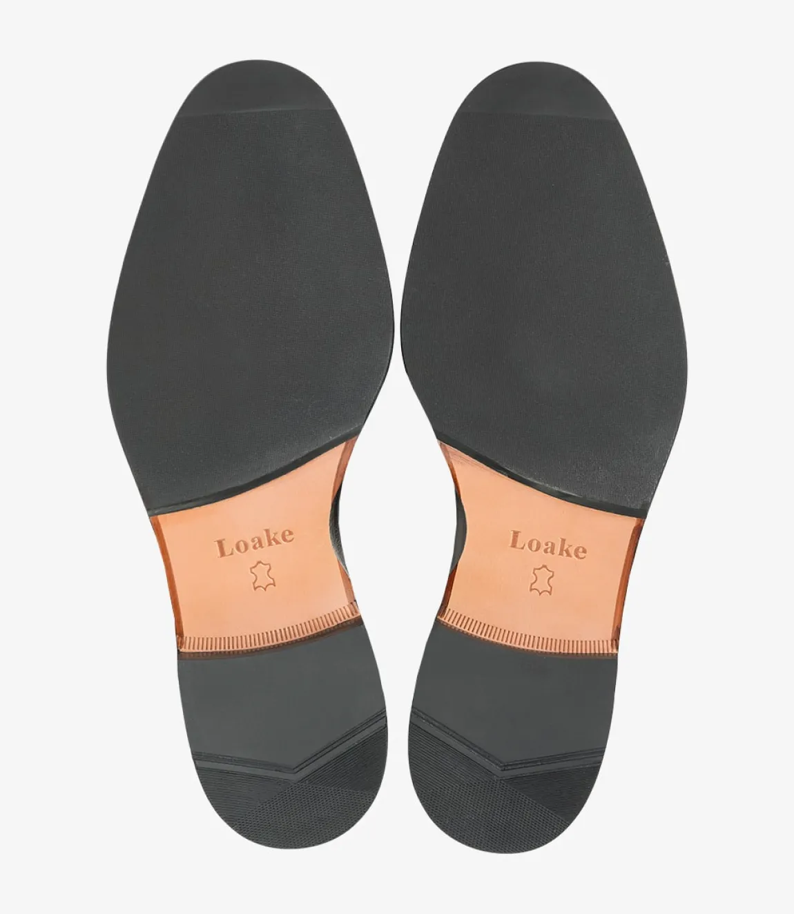 Loake Toe Caps|Formal Shoes*Woodstock Black